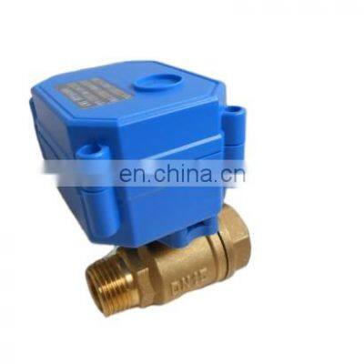 New  mini 12vdc 3.6vdc  electric actuator valve electric control ball valve