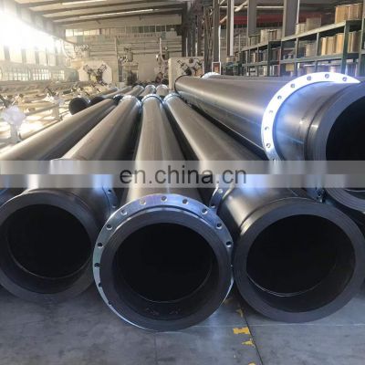 11.8m length DN400 HDPE dredging pipes and floaters