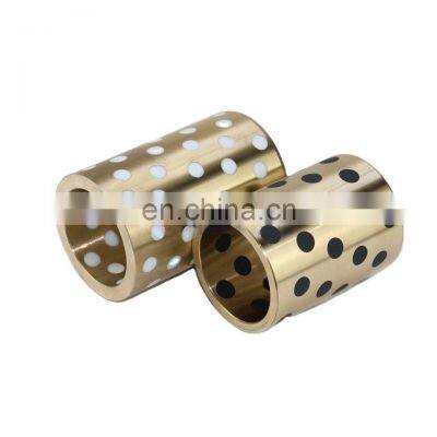 Tehco Custom Flange Graphite Insert Bronze Bushing Metal sleeve Bushes