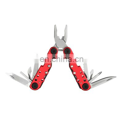 Factory Direct Sale Stainless Steel  Multi-function Pliers, 13-in-1 Multi-functionTool Pocket Pliers Outdoor Folding Pliers