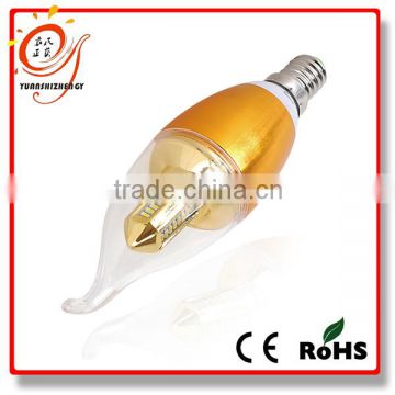 E14 E27 base type high power clear led bulb