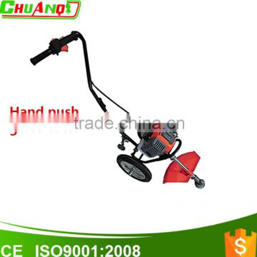 Low price and High efficiency gasoline hand push gasoline grass trimmers machine for sale