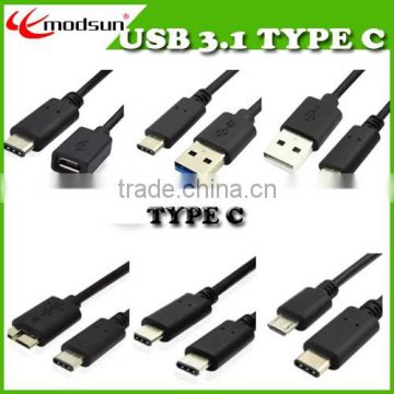 High Speed New Arrival USB 3.1 Type C Connector C type cable