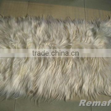 Anti-slippy Carpet----Long Hair Goat Fur Plate for Garment