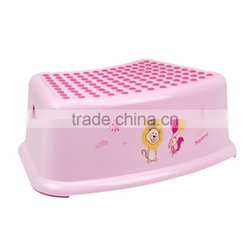 China Supplier Plastic Material Baby Home Stool and Bath Stool