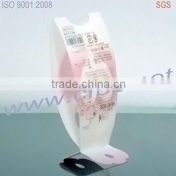 Clear toy PET plastic sleeve with offset printing