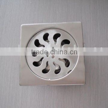 anti-odor stainless steel floor trap