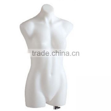 Fancy women headless torso plastic female mannequins