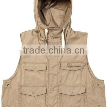 Causal design men's fishing vest stringer vest