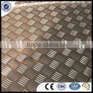 Embossed 10mm Thick Aluminium Tread Plate 5 bars /3 bars /1 bar