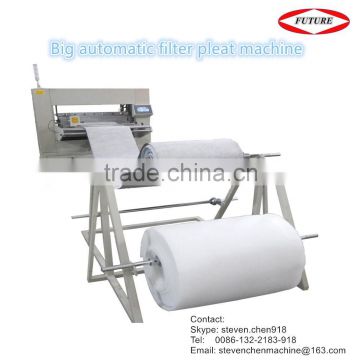 Big air filter pleat machine made in China