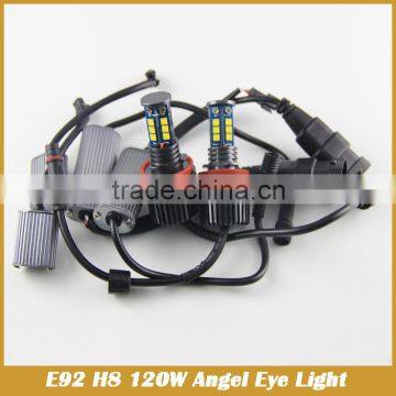 LED Angel Eyes Light E92 120W H8 for E87 E82 E90 E92 E93 E70 71 E60 61 E63