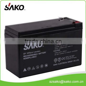 12V7AH VRLA Maintenance Free Battery with 5 Years Life Design l