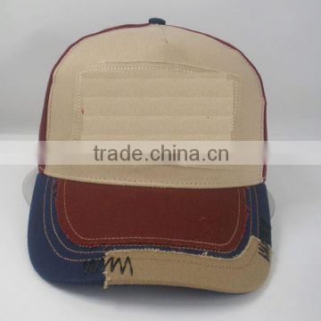 Good Quality Custom Design Heavy Brushed Cotton Twill Baseball Cap