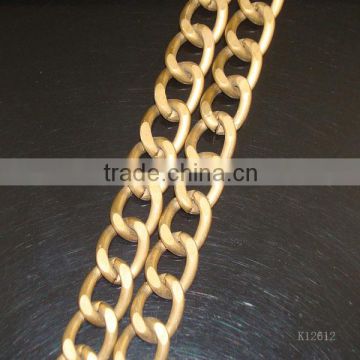 antique brass color cut chain for decoration
