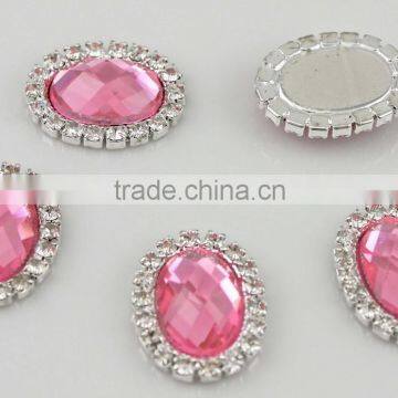 Fashion Cheap Small Oval Embellish Flatback Wholesale 231226