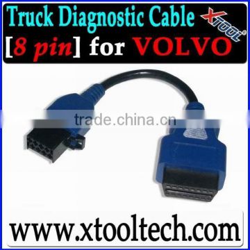 [XTOOL] !volvo 8 pin cable/volvo diagnostic cable /truck cable