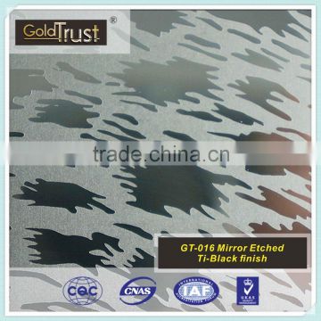 supply ASTM combinative art finish stainless steel sheets for elevator building decoration and wall panels