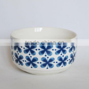 Decal printing Ceramic Bowl