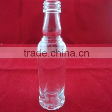 small glass bottle for wine/beverage packing