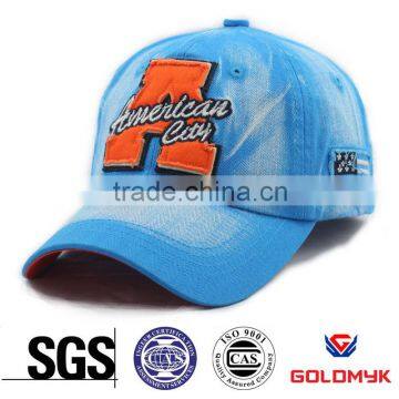 Cotton Washed Cap with Logo Custom