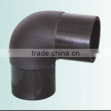 High quality HDPE pipe fitting 90 degree elbow for water supply (Butt fusion)