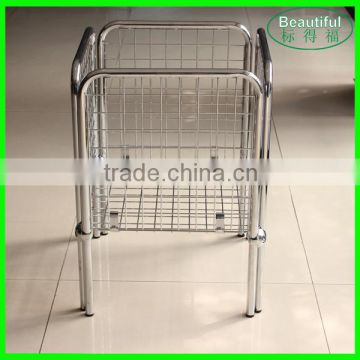 Cheap!Chrome Metal Grid Dump Bin,Easy Assembling Widely Used in Store