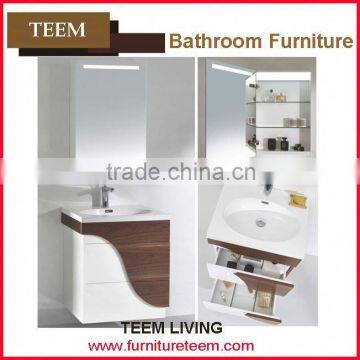 North America Style Modern Solid Wooden Vanity For Sale 2015 hot sale mdf bathroom cabinet/bath mirror