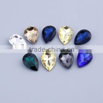 2015 factory price crystal drop pendant jewelry beads