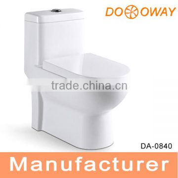 banheiro New Design One piece Siphonic ceramics toilet DA0840