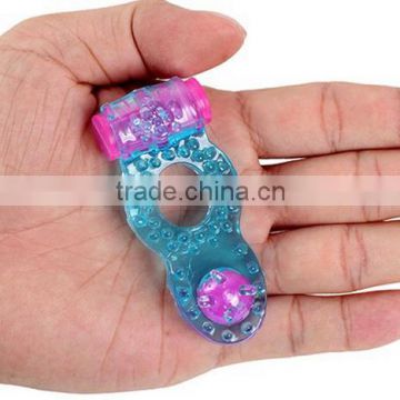The beautiful penis ring design clear transpant color men enlargement ring vibrator strong vibration cock ring