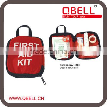 [QBELL]Hot sale emergency medical First Aid Kit/Bag for travel/outdoor/family/car/hotel/school