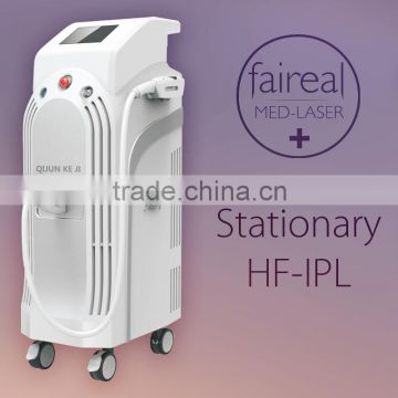 Freckles and age marks Intense pulsed light therapy Machine Equipment skin rejuvenation / depilation