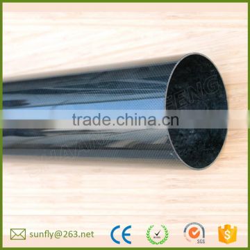 custom 12mm carbon fiber tube/ twill squre moulded tubes/ large diameter carbon fiber tube 100mm