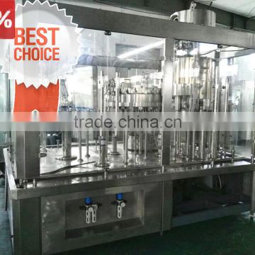50% discount and quality guarantee glass bottle oil filling washing capping machine