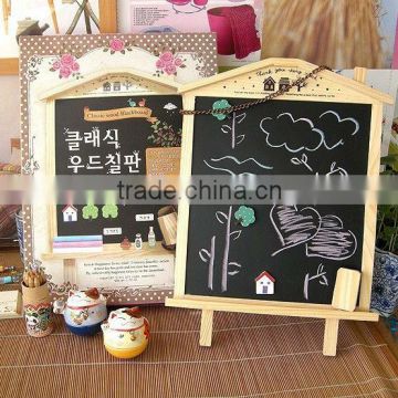 coffee shop decoration stand blackboard mini chalkboard