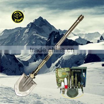 Outdoor camping survival gear/ Essential survival gear/Multifunction shovel