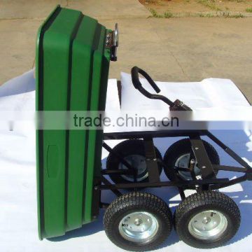 75L green garden tool cart (TC2145) supplier