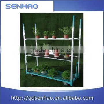 Hot selling Danish Flower trolley with mesh base