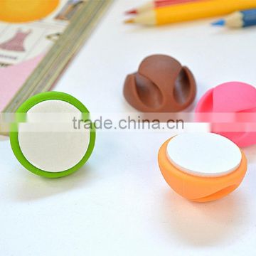 CC-908B TPR manufacturer Electronics wire organizer colorful USB cable clip rubber winder