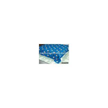 Polyester fleece blanket and quilt set