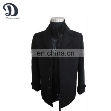 Men's Single Breasted Overcoat With Winterliner 2014 New Style