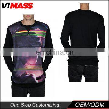 Wholesales Sublimation 3D Printing mens Custom Sweatshirt