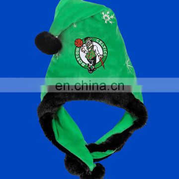 Forever Collectibles Boston Celtics Thematic Santa Hat