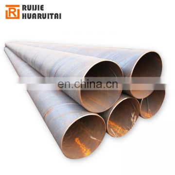 Carbon spiral welded building material spiralling steel pipe