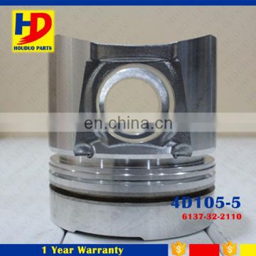 105MM 4D105-5 4D105 Piston With Pin 6137-32-2110 Diesel Engine