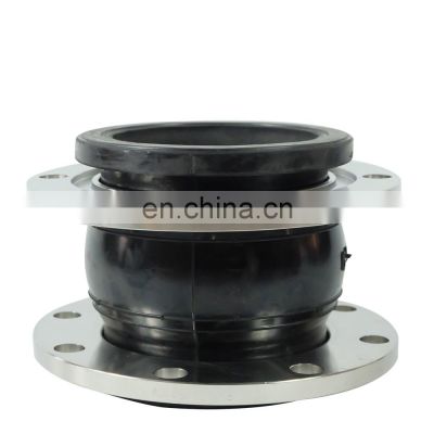 flanged flexible single sphere rubber expansion joint