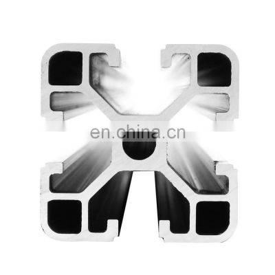 3030 4040 45x45 industrial smooth t-slotted aluminum extrusion profile with anodizing