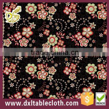 promotional gift custom brand colorful abstract printed plastic tablecloth