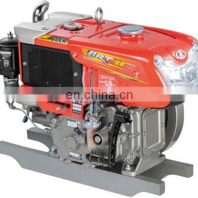 8HP Kubota type diesel engine RT80 water cooled single cylinder